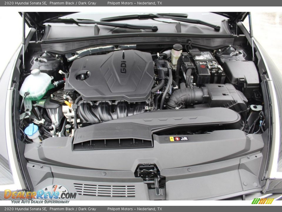 2020 Hyundai Sonata SE Phantom Black / Dark Gray Photo #23