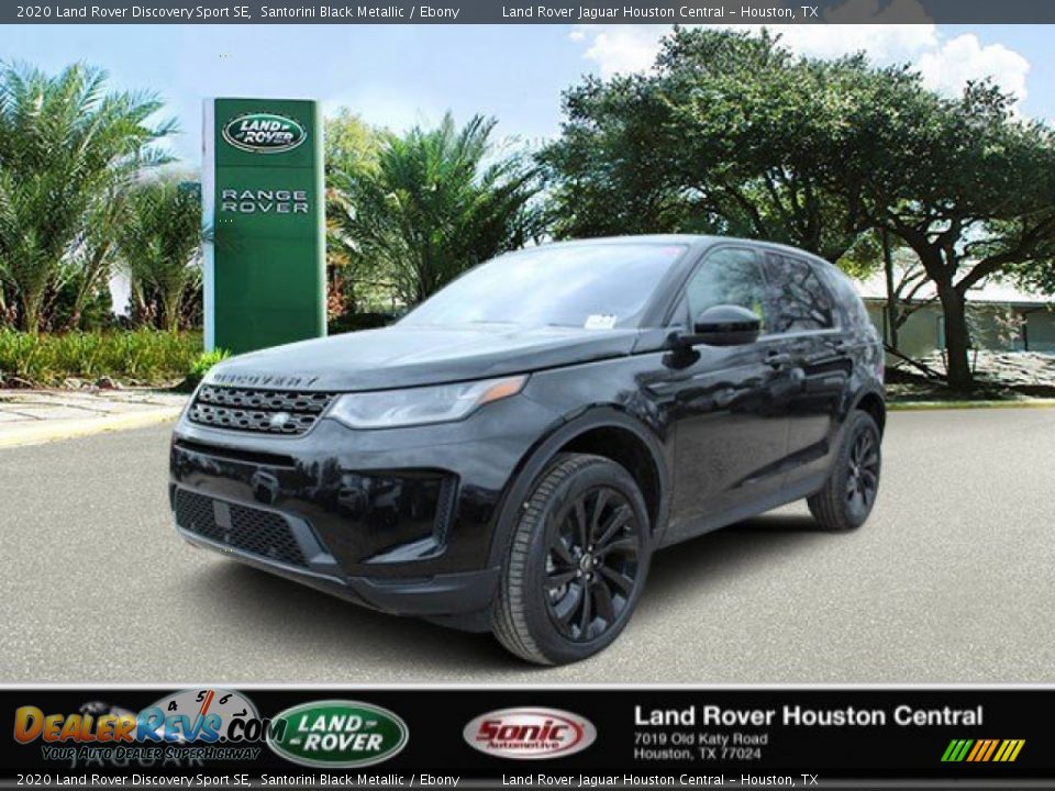 2020 Land Rover Discovery Sport SE Santorini Black Metallic / Ebony Photo #1