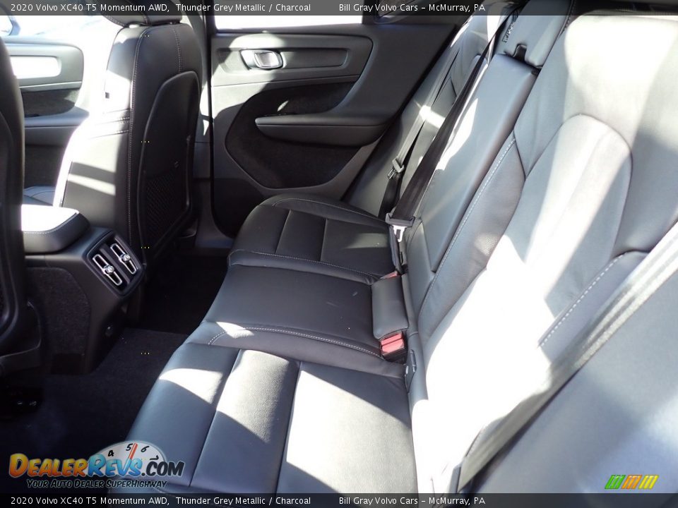 2020 Volvo XC40 T5 Momentum AWD Thunder Grey Metallic / Charcoal Photo #8