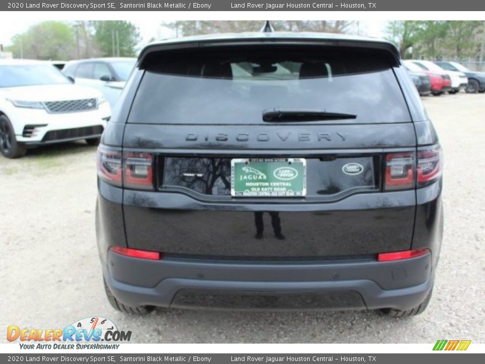 2020 Land Rover Discovery Sport SE Santorini Black Metallic / Ebony Photo #7