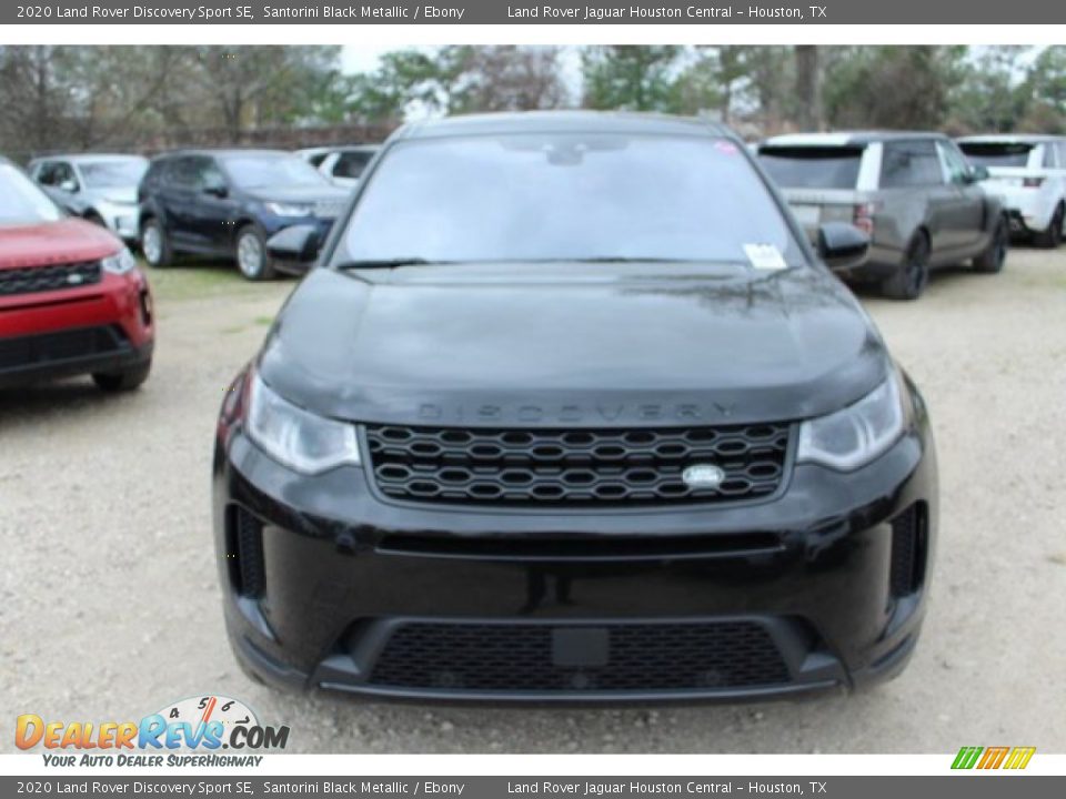 2020 Land Rover Discovery Sport SE Santorini Black Metallic / Ebony Photo #8