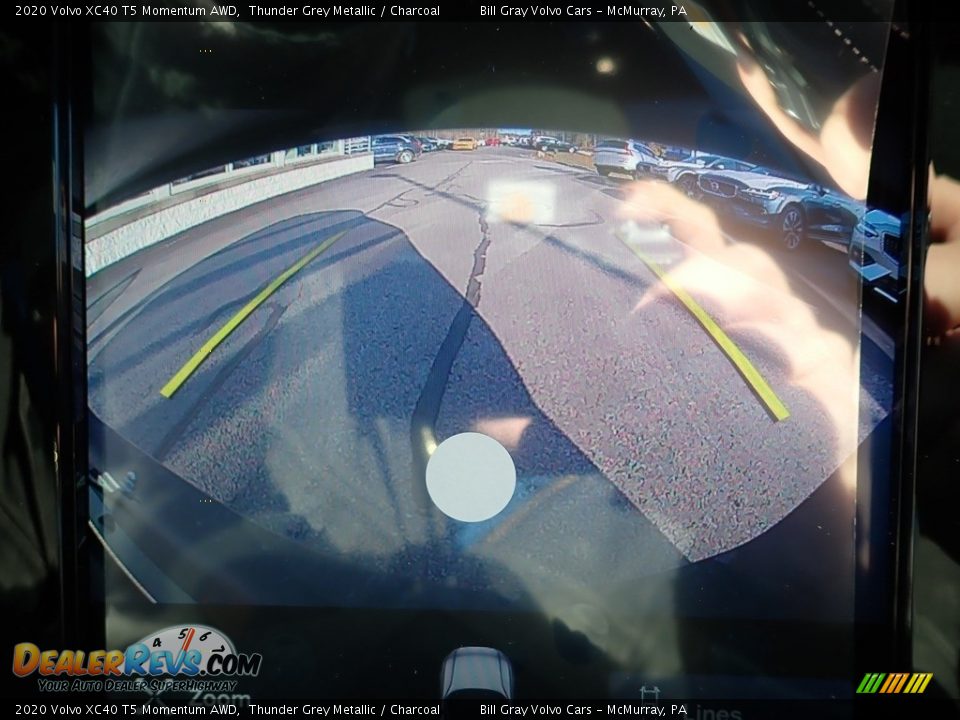 2020 Volvo XC40 T5 Momentum AWD Thunder Grey Metallic / Charcoal Photo #14