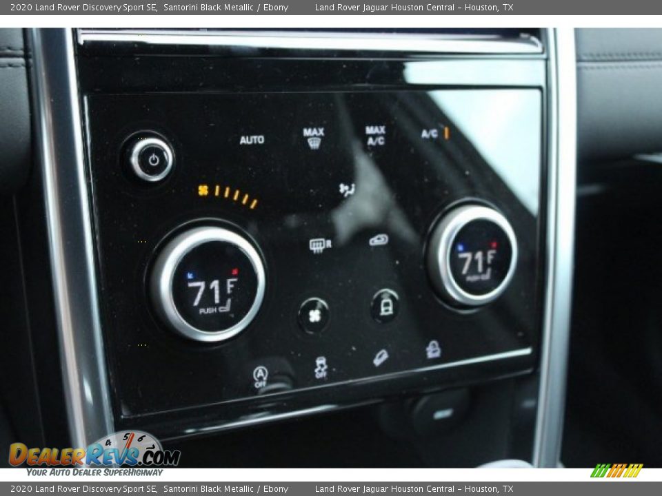 2020 Land Rover Discovery Sport SE Santorini Black Metallic / Ebony Photo #13