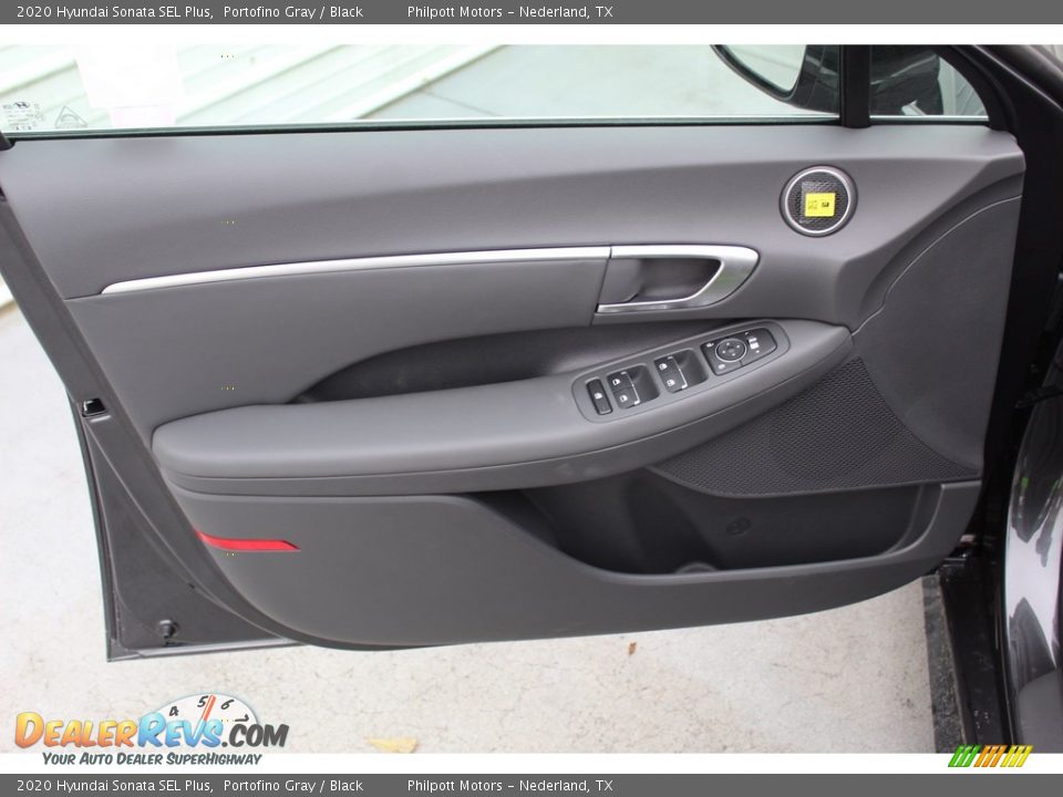 2020 Hyundai Sonata SEL Plus Portofino Gray / Black Photo #9