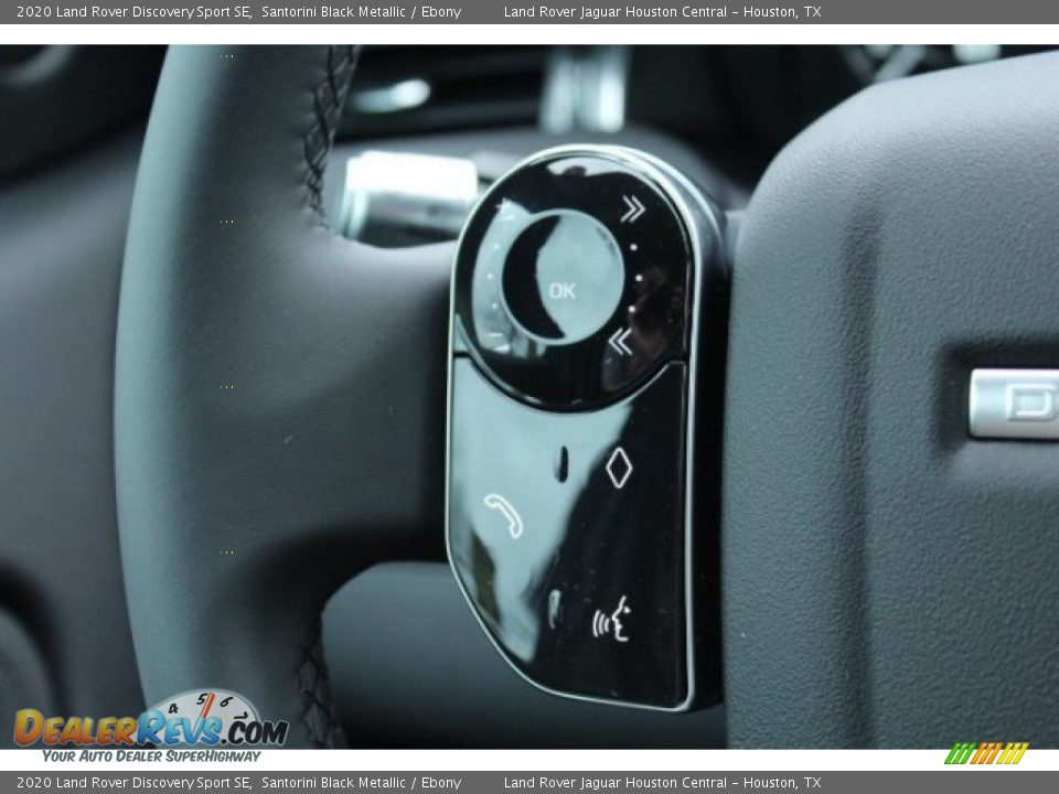2020 Land Rover Discovery Sport SE Santorini Black Metallic / Ebony Photo #16