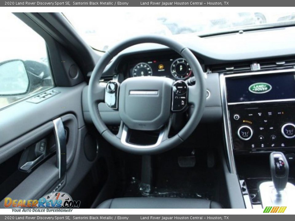 2020 Land Rover Discovery Sport SE Santorini Black Metallic / Ebony Photo #20