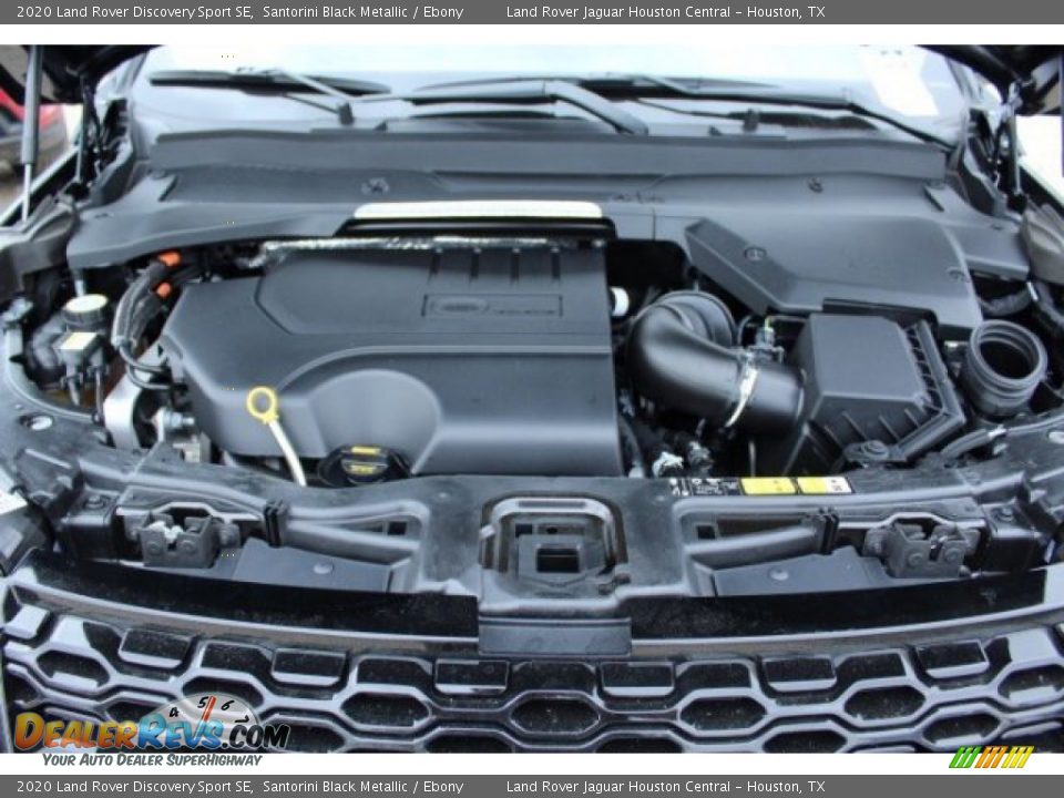 2020 Land Rover Discovery Sport SE Santorini Black Metallic / Ebony Photo #21
