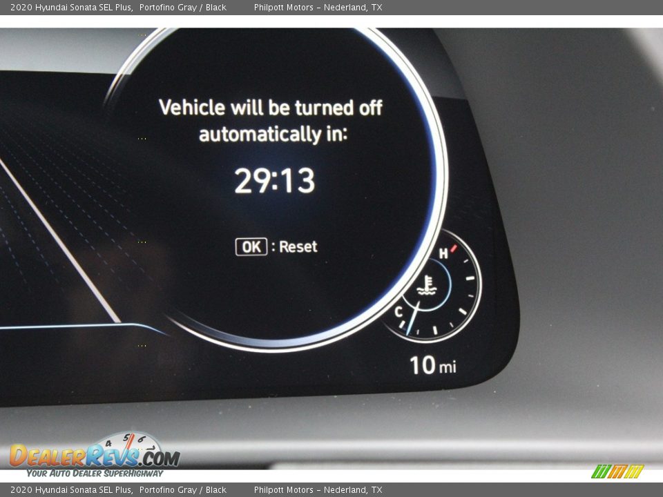 2020 Hyundai Sonata SEL Plus Portofino Gray / Black Photo #14