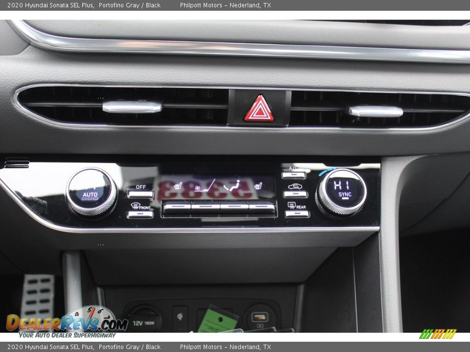 2020 Hyundai Sonata SEL Plus Portofino Gray / Black Photo #16