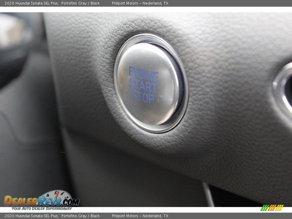 2020 Hyundai Sonata SEL Plus Portofino Gray / Black Photo #17