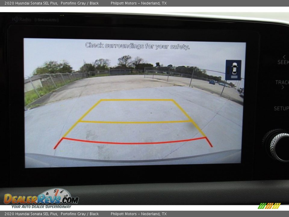 2020 Hyundai Sonata SEL Plus Portofino Gray / Black Photo #18