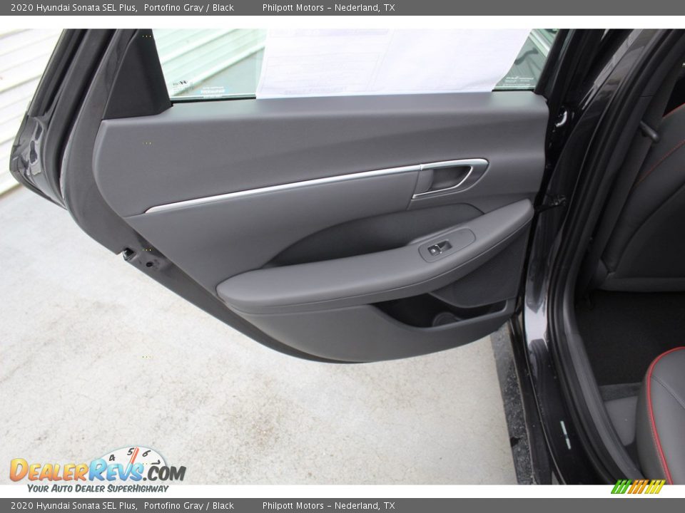 2020 Hyundai Sonata SEL Plus Portofino Gray / Black Photo #19