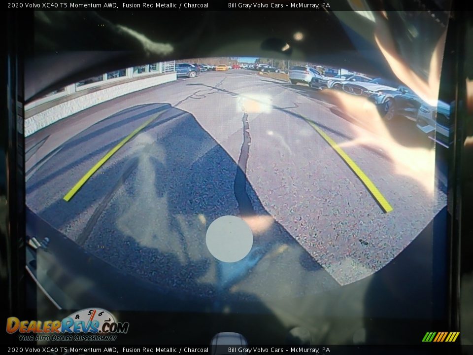 2020 Volvo XC40 T5 Momentum AWD Fusion Red Metallic / Charcoal Photo #14