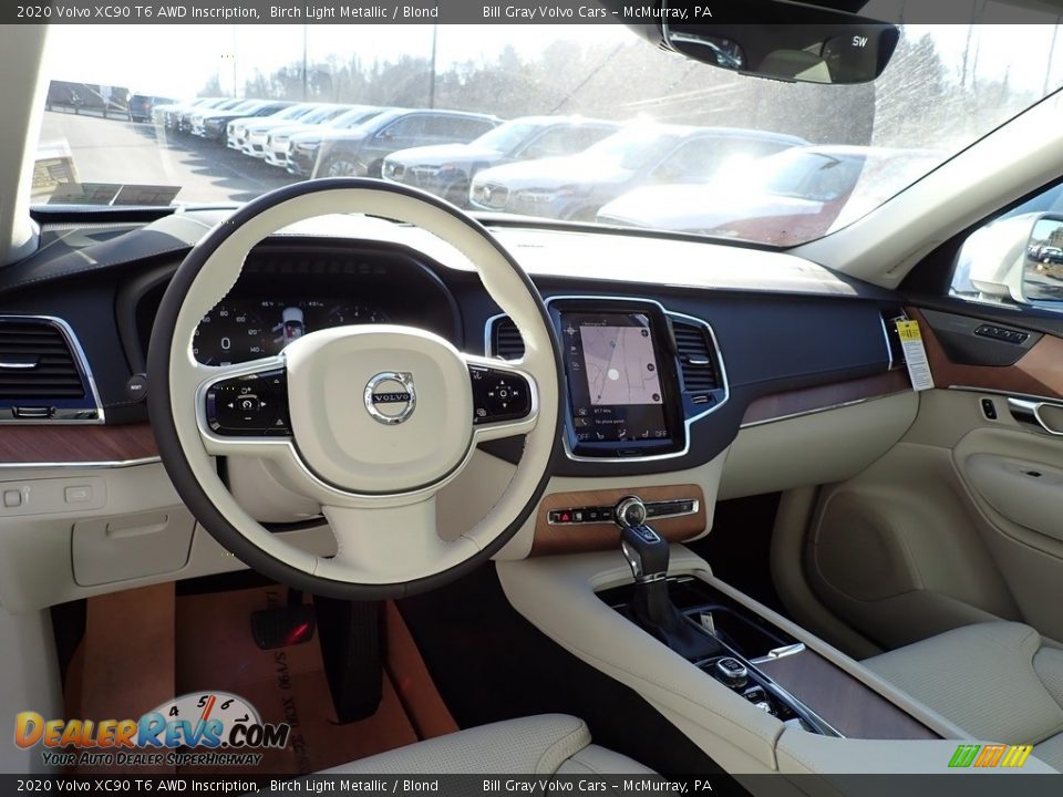 Dashboard of 2020 Volvo XC90 T6 AWD Inscription Photo #9