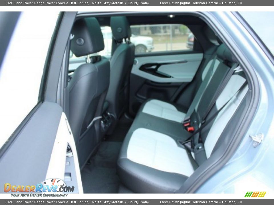 Rear Seat of 2020 Land Rover Range Rover Evoque First Edition Photo #21