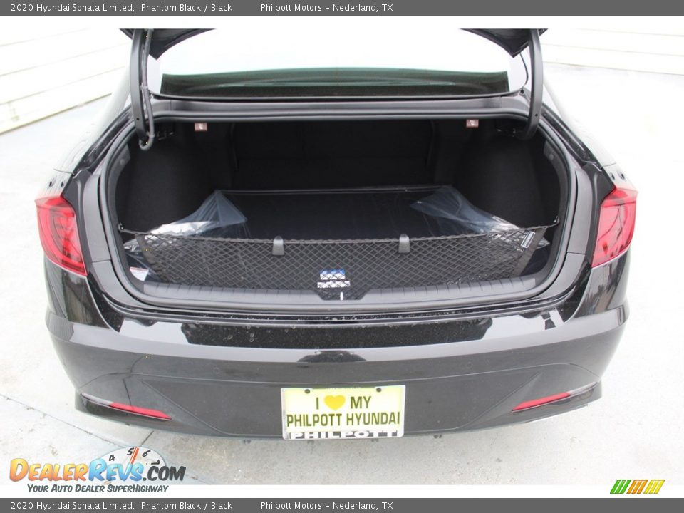 2020 Hyundai Sonata Limited Phantom Black / Black Photo #23