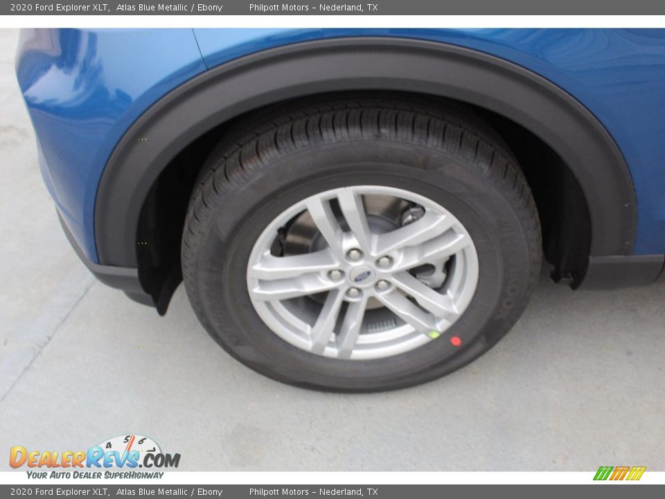 2020 Ford Explorer XLT Atlas Blue Metallic / Ebony Photo #5