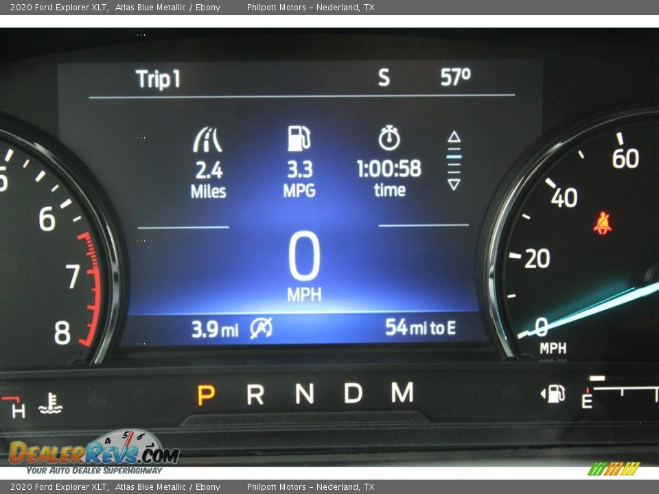 2020 Ford Explorer XLT Atlas Blue Metallic / Ebony Photo #14