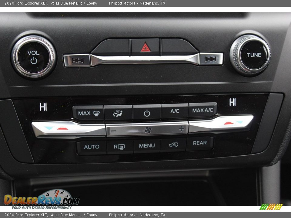 2020 Ford Explorer XLT Atlas Blue Metallic / Ebony Photo #16