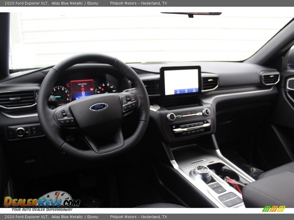 2020 Ford Explorer XLT Atlas Blue Metallic / Ebony Photo #21