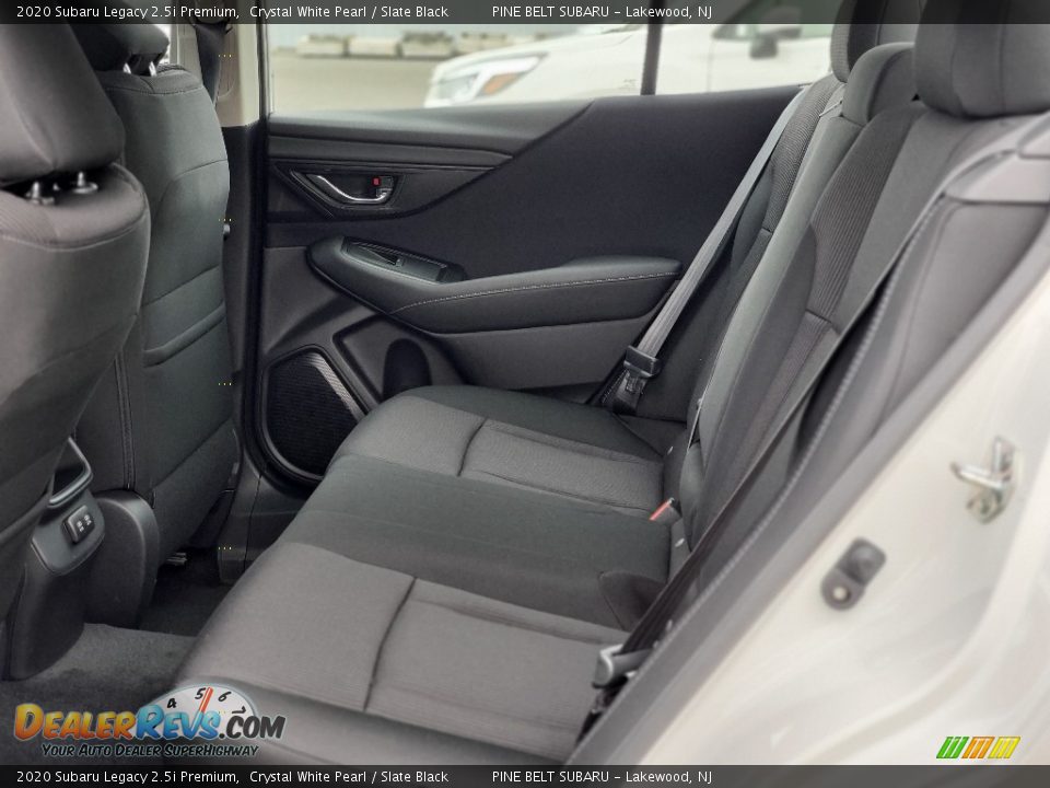 2020 Subaru Legacy 2.5i Premium Crystal White Pearl / Slate Black Photo #6