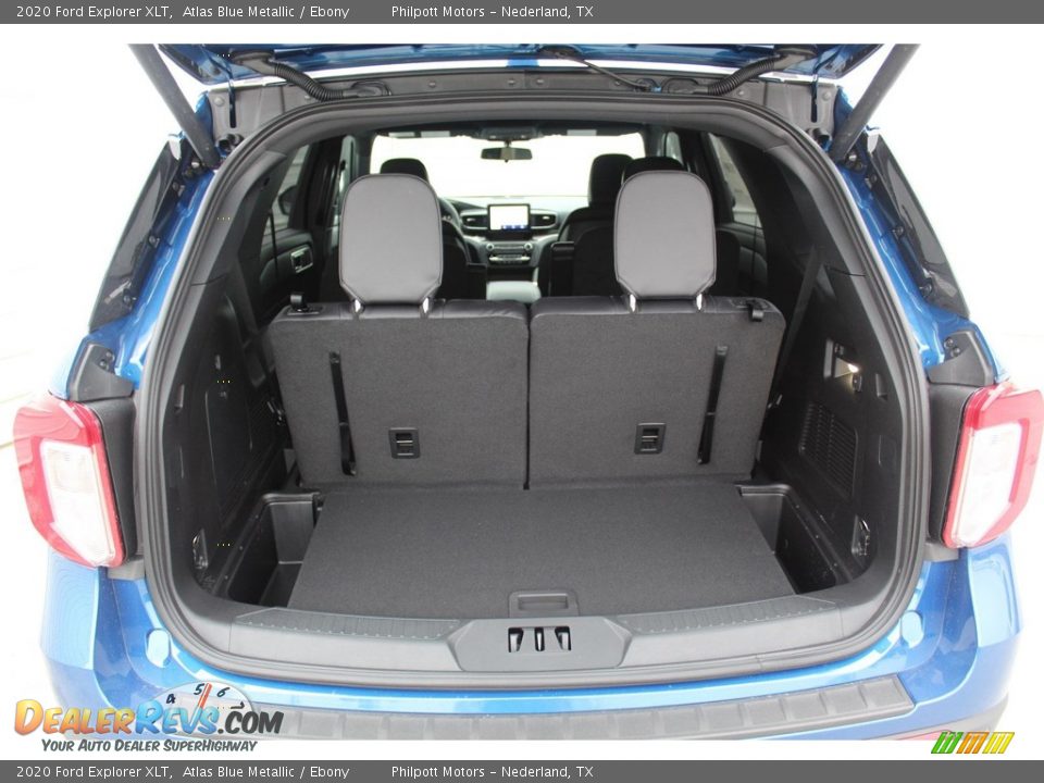 2020 Ford Explorer XLT Atlas Blue Metallic / Ebony Photo #24