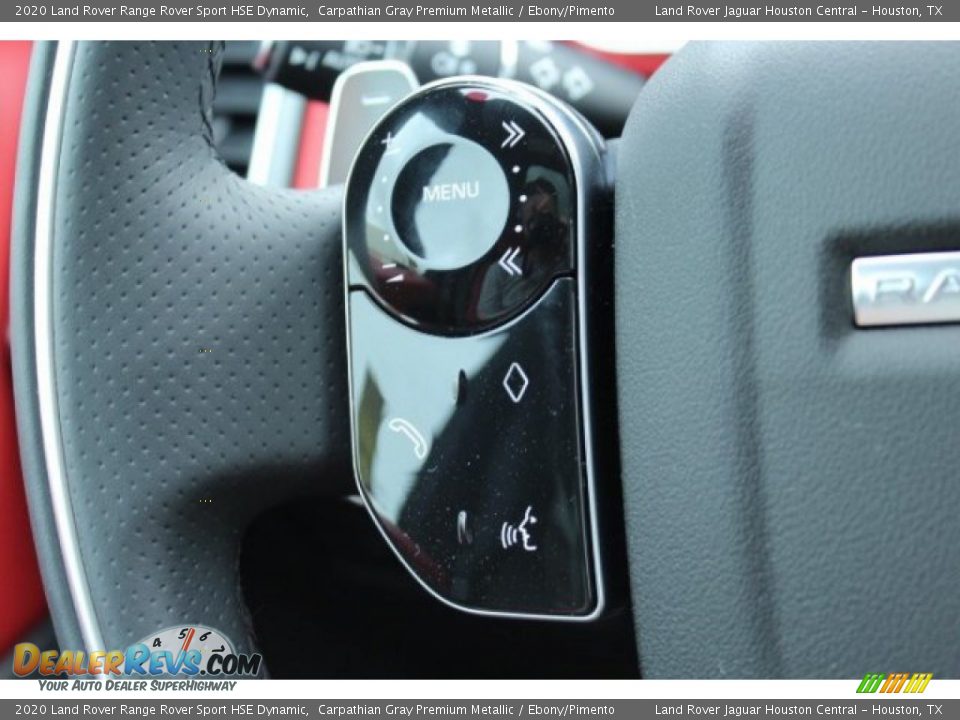 2020 Land Rover Range Rover Sport HSE Dynamic Steering Wheel Photo #18