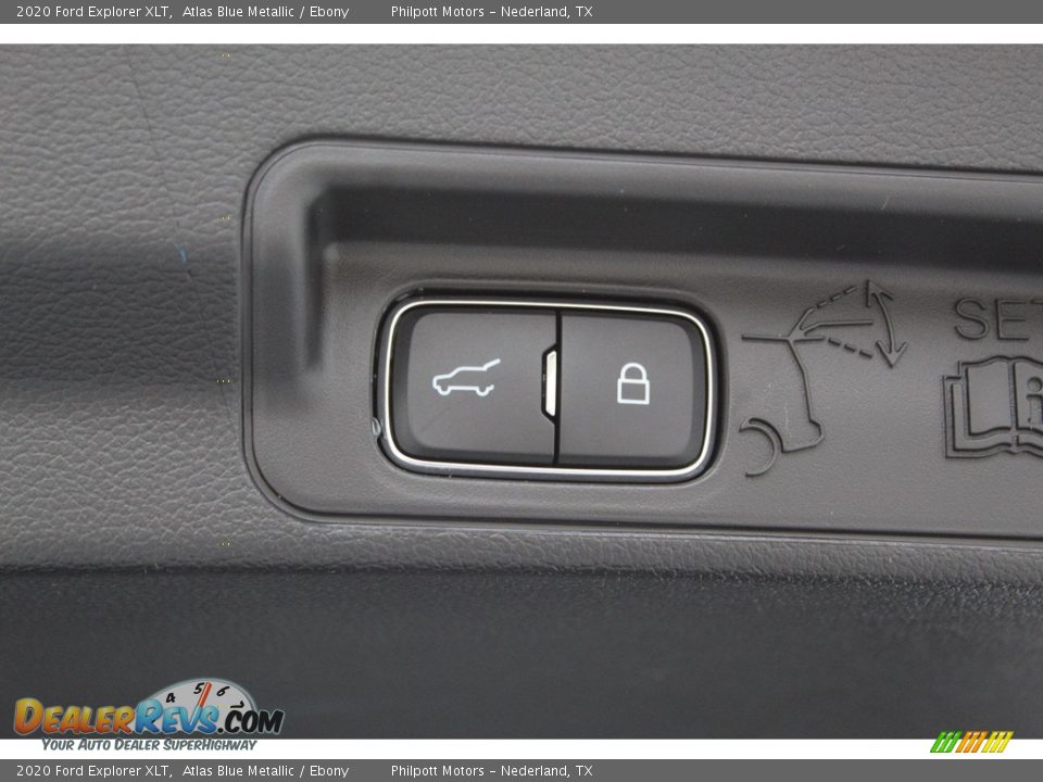 2020 Ford Explorer XLT Atlas Blue Metallic / Ebony Photo #25