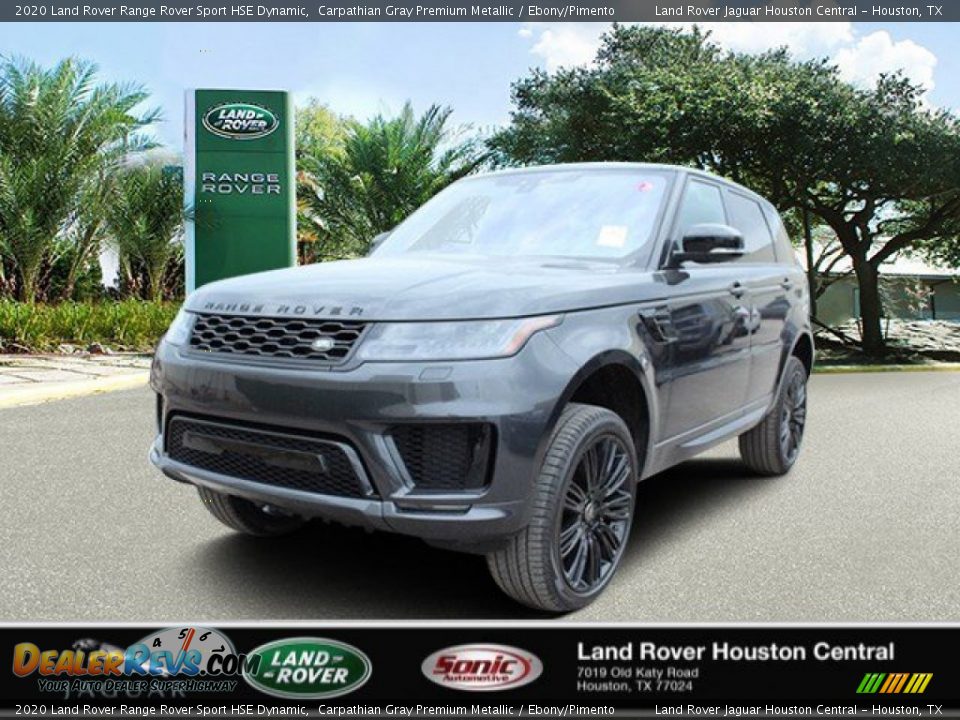 2020 Land Rover Range Rover Sport HSE Dynamic Carpathian Gray Premium Metallic / Ebony/Pimento Photo #1