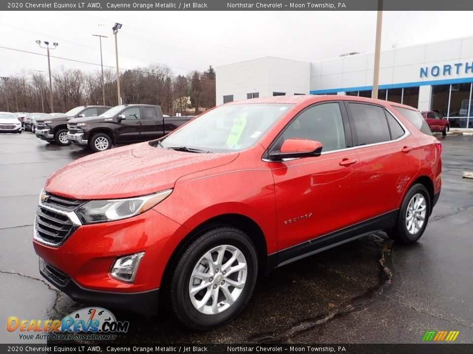 2020 Chevrolet Equinox LT AWD Cayenne Orange Metallic / Jet Black Photo #1