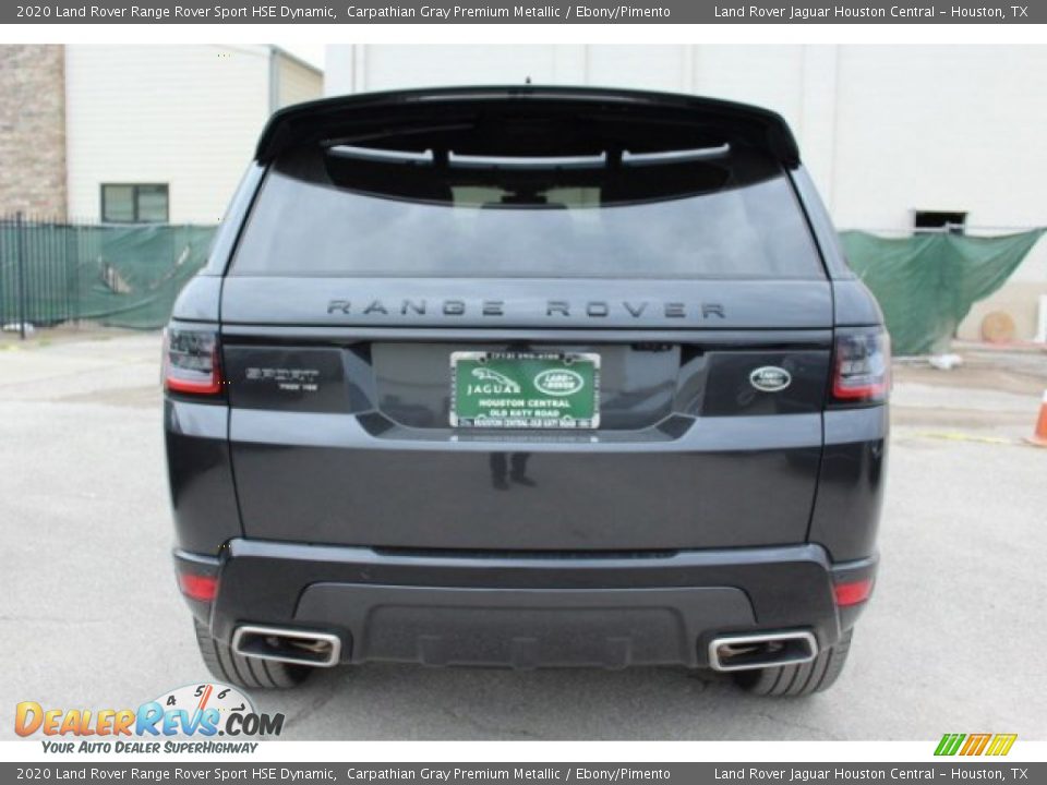 2020 Land Rover Range Rover Sport HSE Dynamic Carpathian Gray Premium Metallic / Ebony/Pimento Photo #7