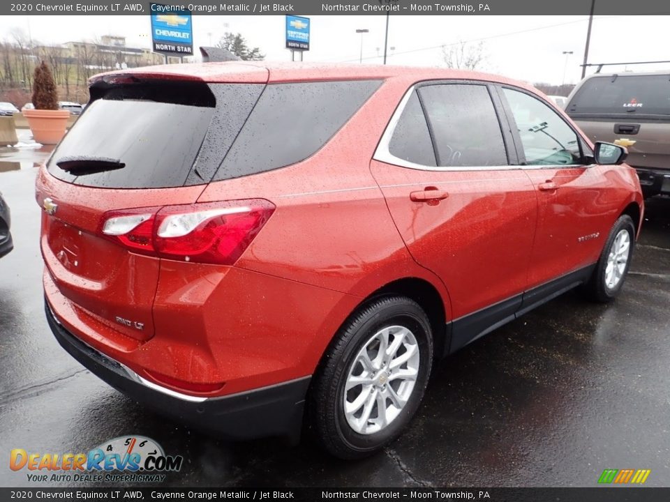 2020 Chevrolet Equinox LT AWD Cayenne Orange Metallic / Jet Black Photo #6