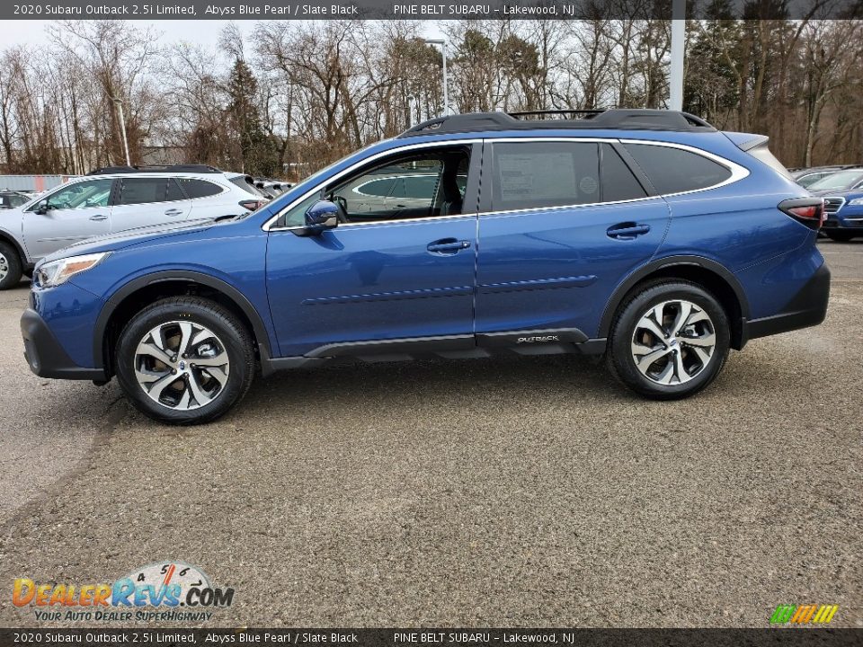 2020 Subaru Outback 2.5i Limited Abyss Blue Pearl / Slate Black Photo #3