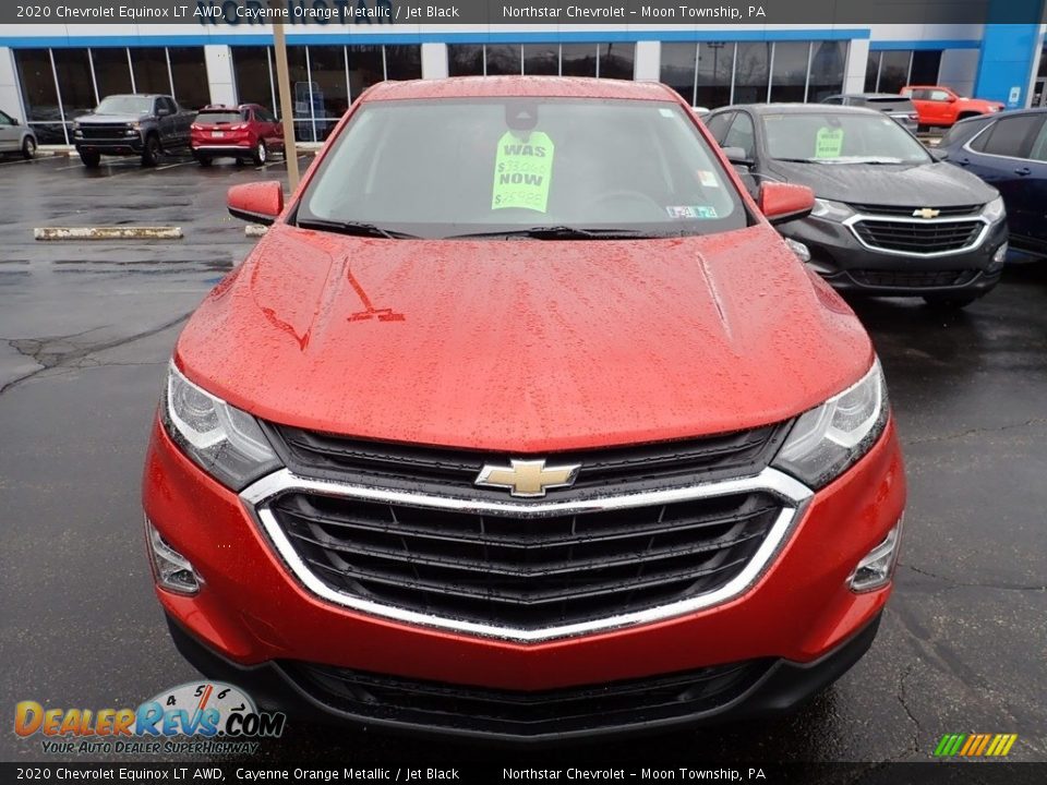 2020 Chevrolet Equinox LT AWD Cayenne Orange Metallic / Jet Black Photo #9