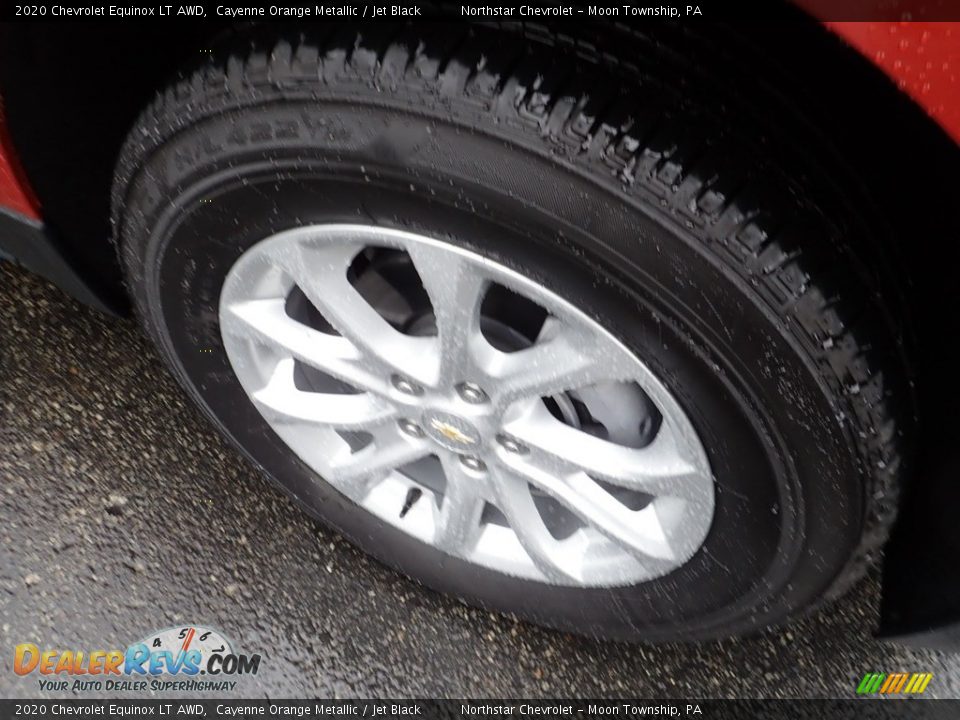 2020 Chevrolet Equinox LT AWD Cayenne Orange Metallic / Jet Black Photo #10