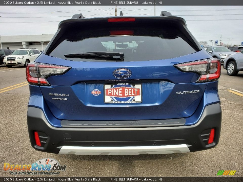 2020 Subaru Outback 2.5i Limited Abyss Blue Pearl / Slate Black Photo #5