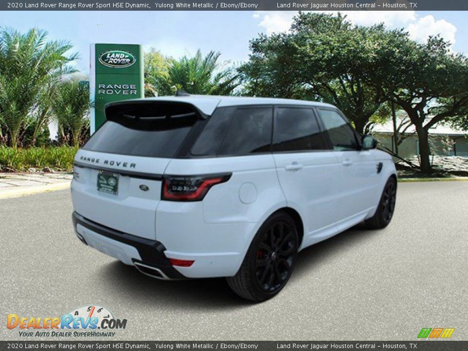 2020 Land Rover Range Rover Sport HSE Dynamic Yulong White Metallic / Ebony/Ebony Photo #2
