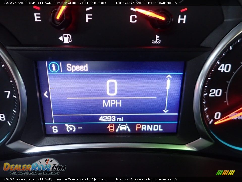 2020 Chevrolet Equinox LT AWD Cayenne Orange Metallic / Jet Black Photo #19