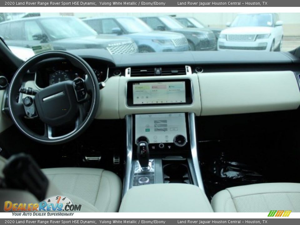 2020 Land Rover Range Rover Sport HSE Dynamic Yulong White Metallic / Ebony/Ebony Photo #4