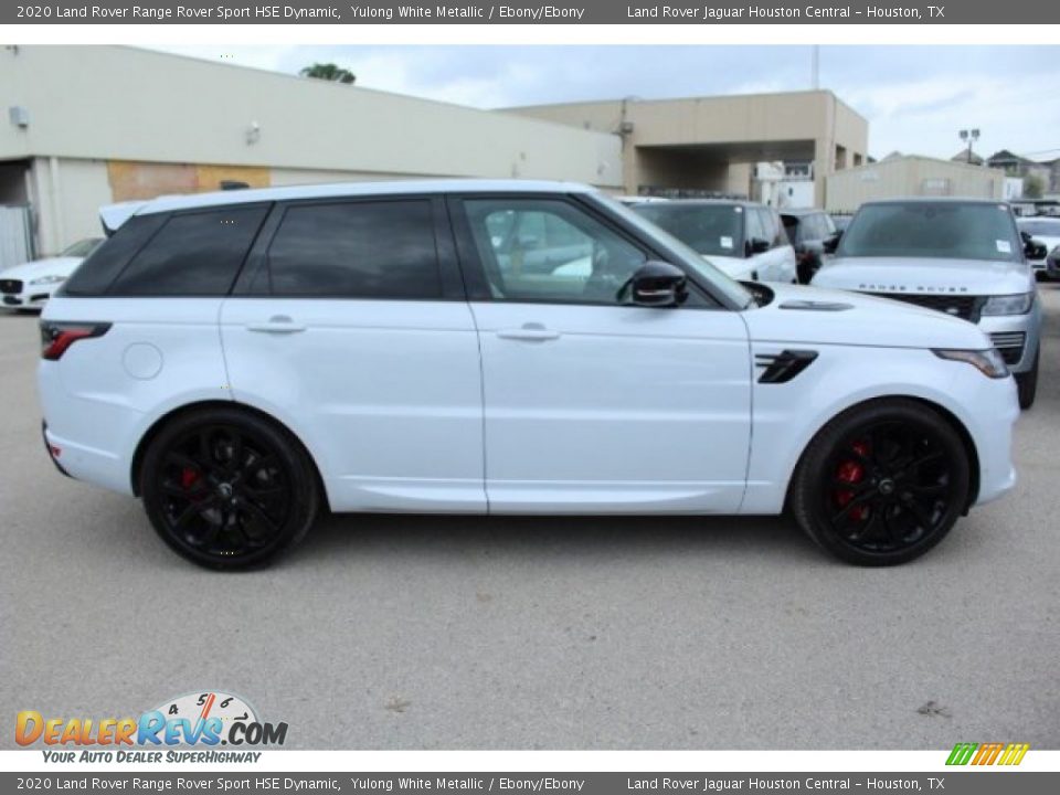 2020 Land Rover Range Rover Sport HSE Dynamic Yulong White Metallic / Ebony/Ebony Photo #6