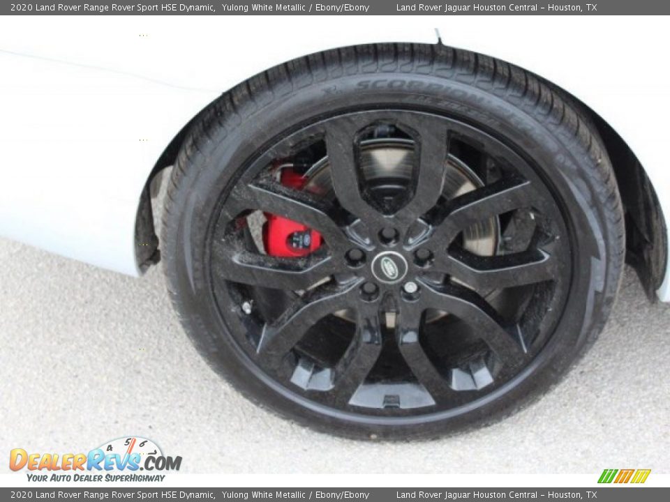 2020 Land Rover Range Rover Sport HSE Dynamic Yulong White Metallic / Ebony/Ebony Photo #7