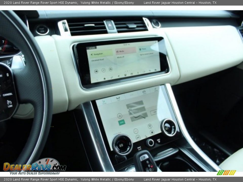 2020 Land Rover Range Rover Sport HSE Dynamic Yulong White Metallic / Ebony/Ebony Photo #12