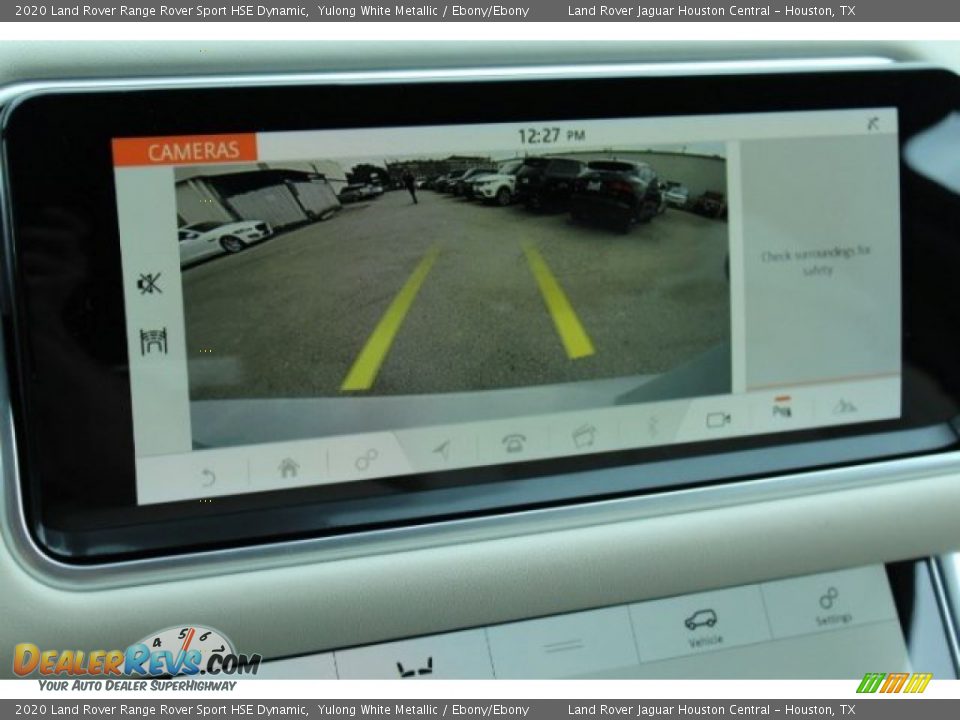 2020 Land Rover Range Rover Sport HSE Dynamic Yulong White Metallic / Ebony/Ebony Photo #13