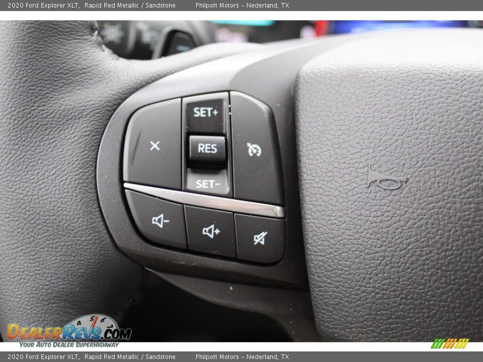 2020 Ford Explorer XLT Rapid Red Metallic / Sandstone Photo #10