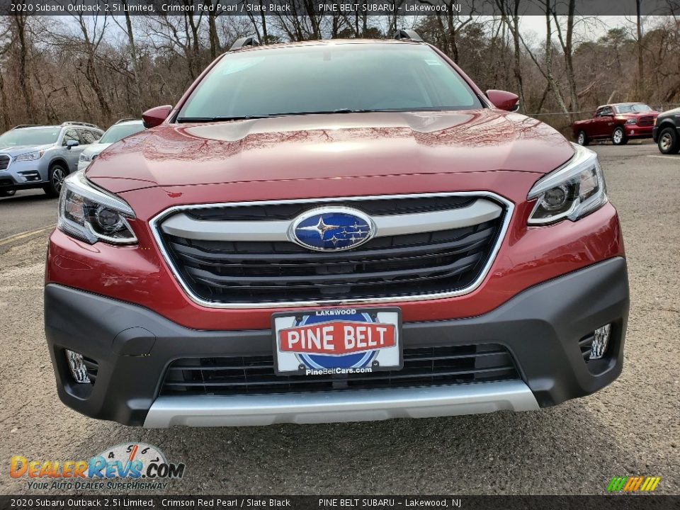2020 Subaru Outback 2.5i Limited Crimson Red Pearl / Slate Black Photo #2
