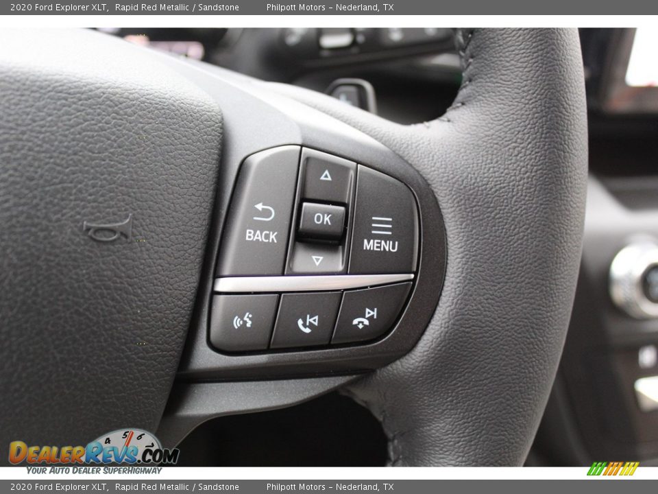 2020 Ford Explorer XLT Rapid Red Metallic / Sandstone Photo #11