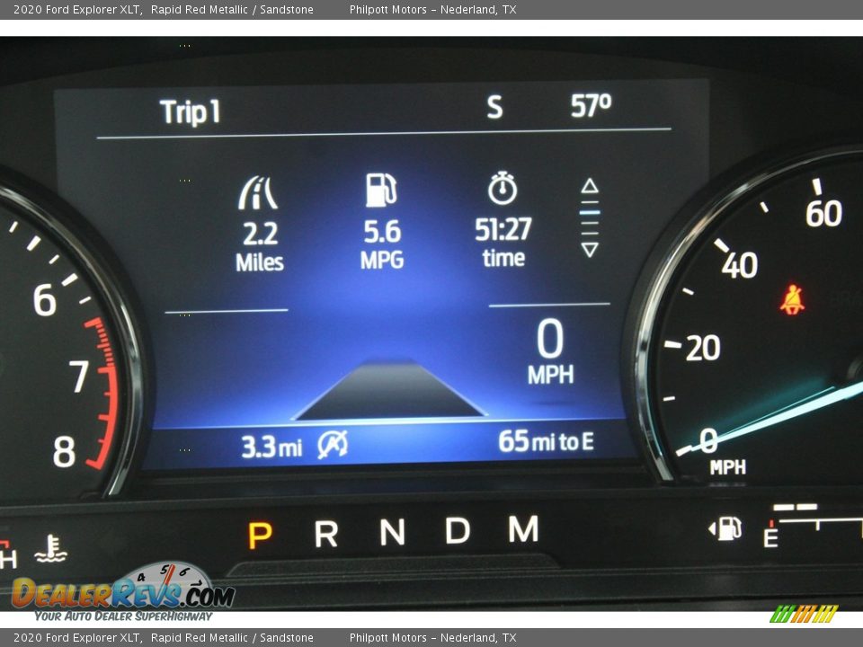 2020 Ford Explorer XLT Rapid Red Metallic / Sandstone Photo #13