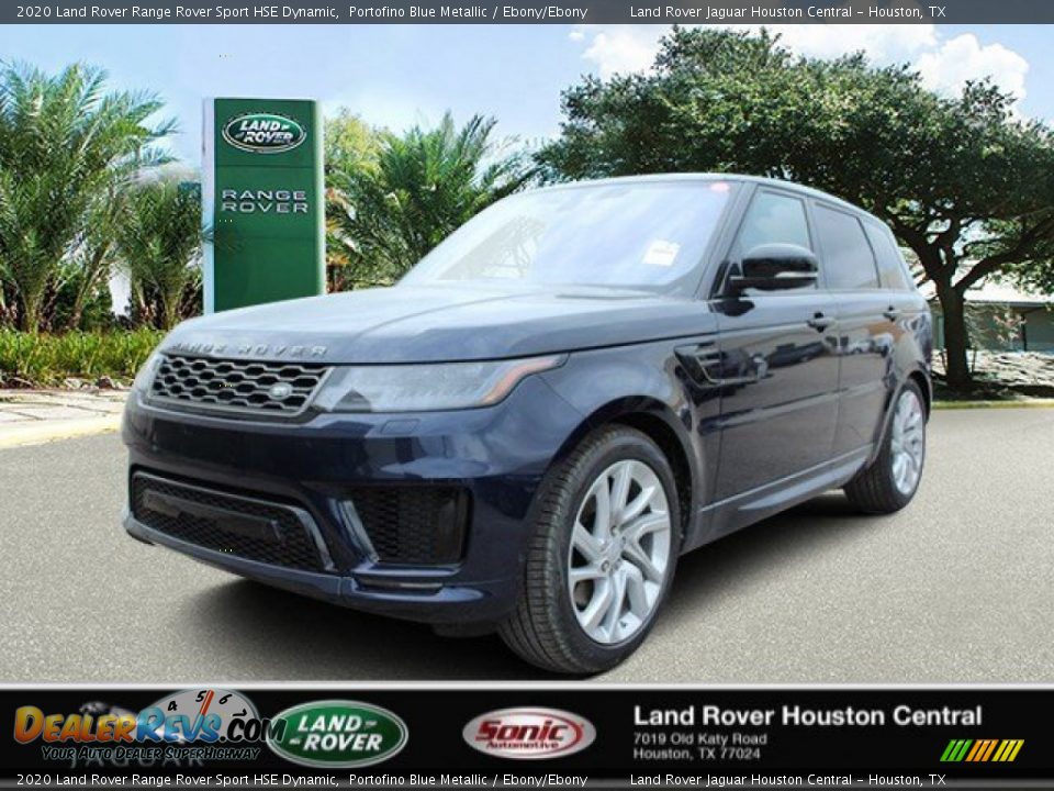 2020 Land Rover Range Rover Sport HSE Dynamic Portofino Blue Metallic / Ebony/Ebony Photo #1