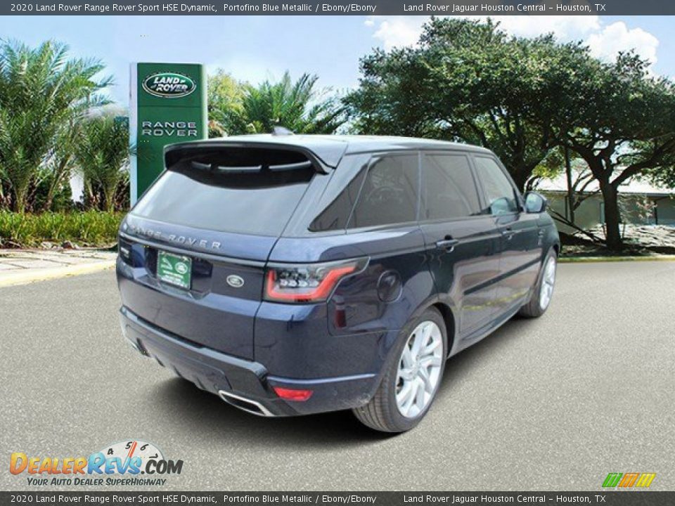 2020 Land Rover Range Rover Sport HSE Dynamic Portofino Blue Metallic / Ebony/Ebony Photo #2