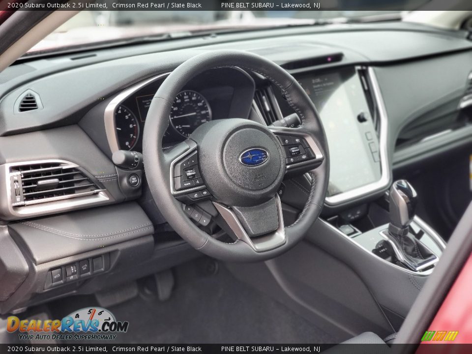 2020 Subaru Outback 2.5i Limited Crimson Red Pearl / Slate Black Photo #7
